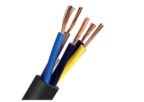Under Adverse Conditions Rubber Sheathed Cable 450 / 750V 1.5mm - 400mm