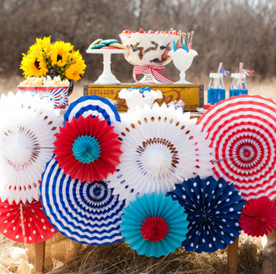 Color folding paper flowers Wedding window party home decoration creative decorations