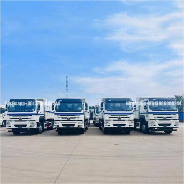Blanc 6*4 HOWO 371 Chevaux 5,6 m