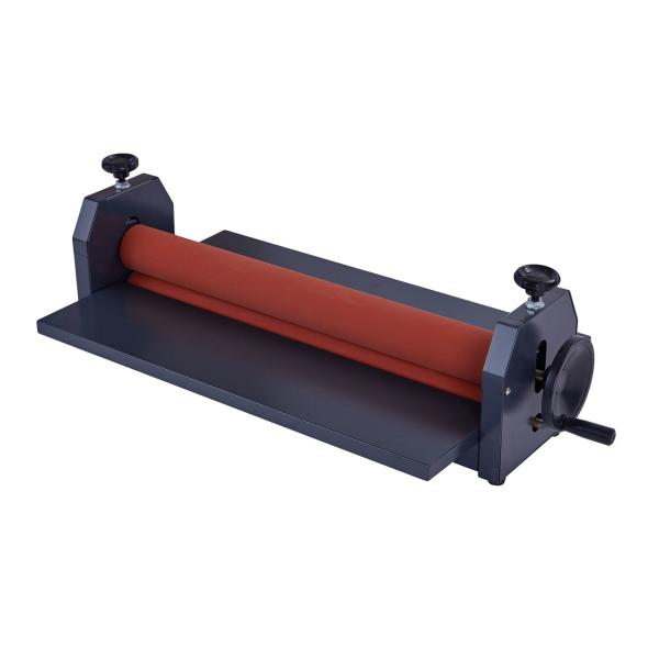 700mm Desktop Cold Roll Laminator with Rubber Rollers Max Laminating Width 700mm 17kg
