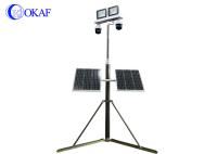 Mastro telescópico pneumático 10M da rede RS485 de Onvif