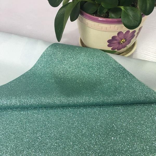Parte traseira tecida Grey Glitter Wallpaper Fancy Embroidered firme de Flexbile da estabilidade