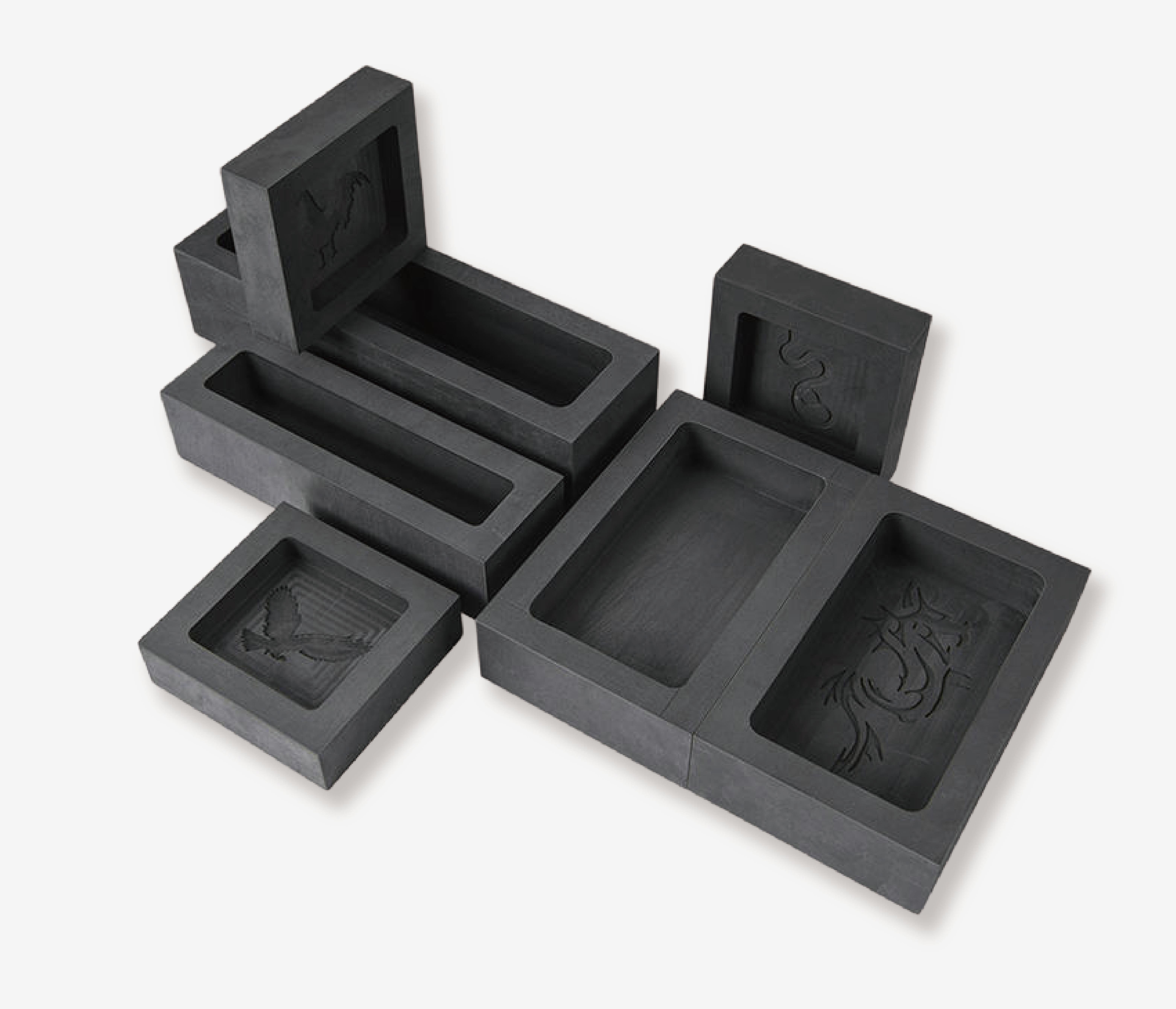 High Purity Graphite Ingot Mold | Anti-Oxidation & Anti-Abrasion | Customizable with Drawings