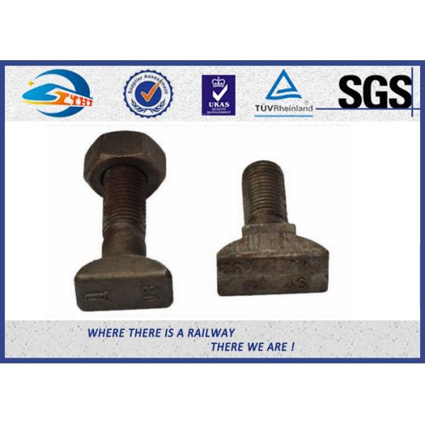 Смазанная равнина струбцины болта типа HS26 & HS32 t железнодорожная & покрынный цинк, болт зажима