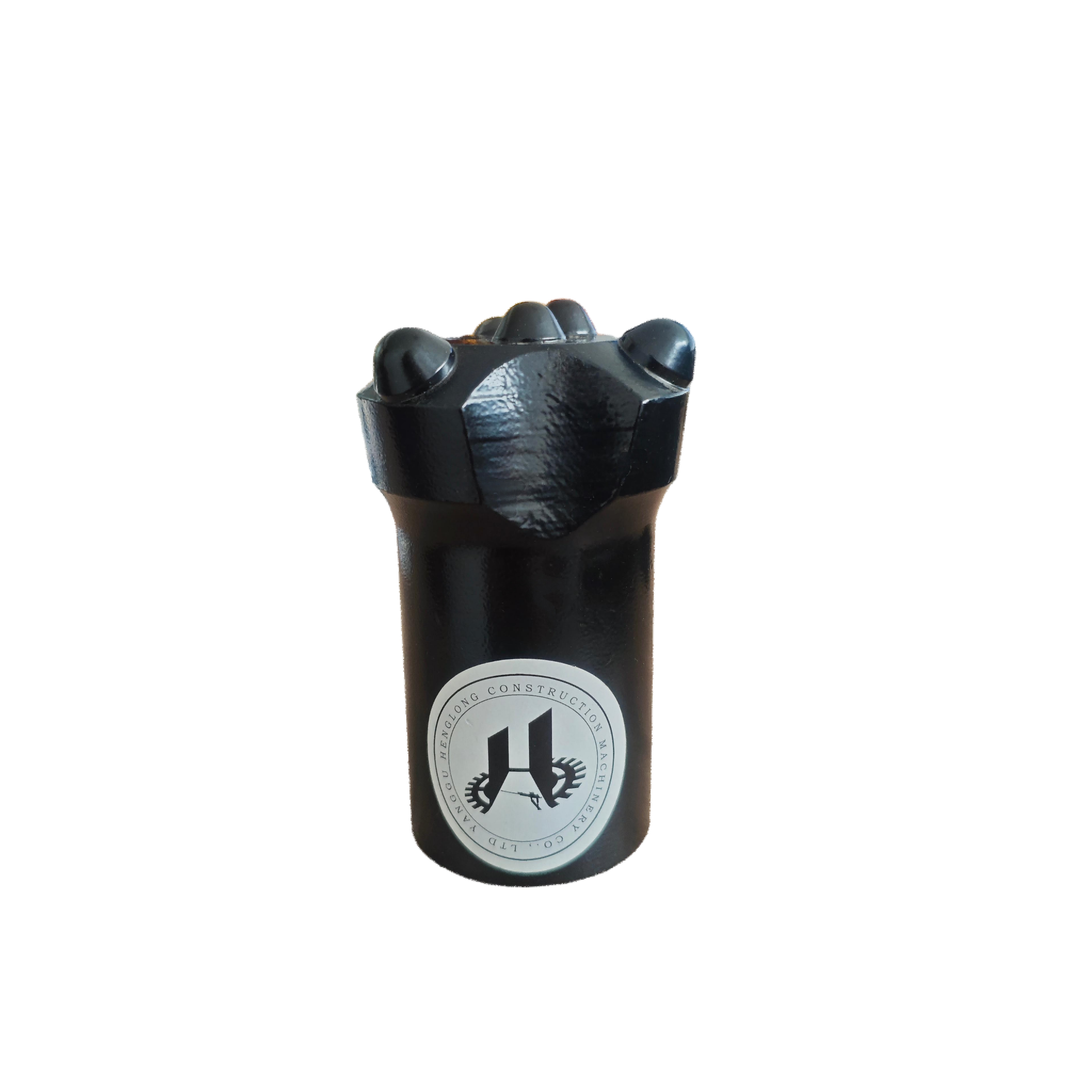 5 Tooth 59mm R32 Threaded Button Bit For Mining / Tunneling Rock Drilling