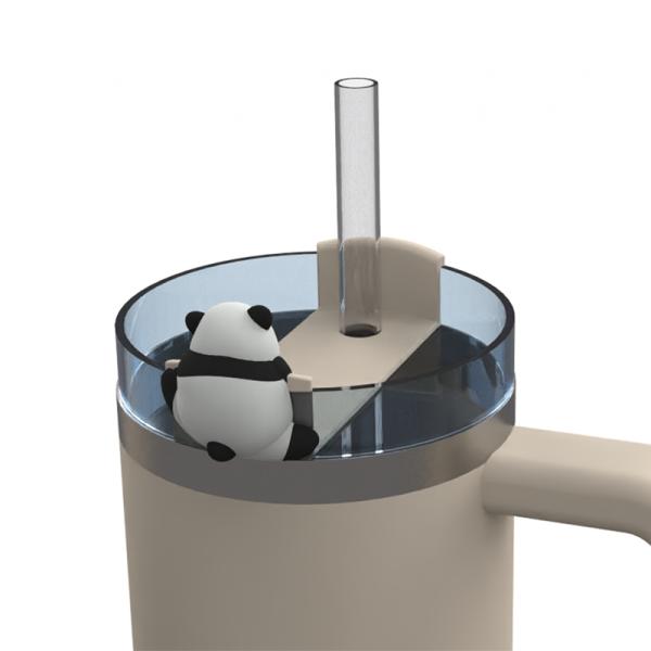 Accessoires de bar Cute dessin animé panda lapin lapin cochon design BPA gratuit de qualité alimentaire Silicone Aceesoreis pour les fûts de bouteille