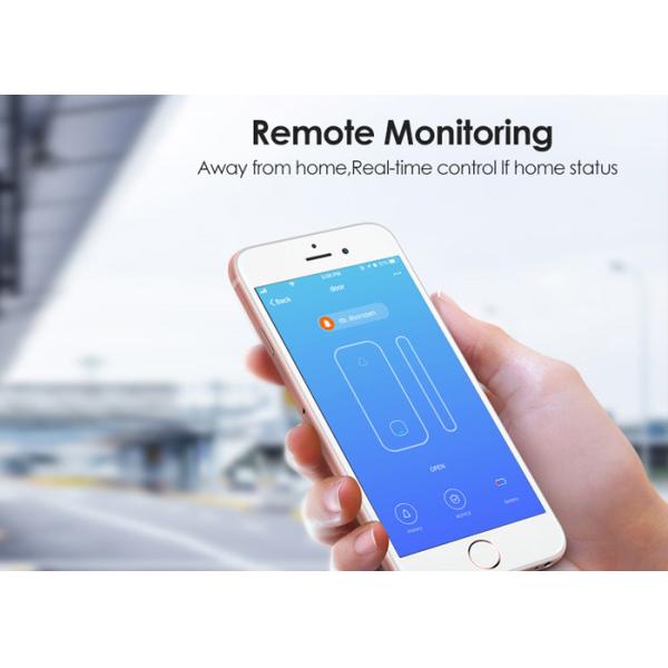Умный сигнал тревоги датчика окна двери WiFi совместимый с Alexa и датчиком Tuya 2.4g WiFi дома Google для домашней безопасности