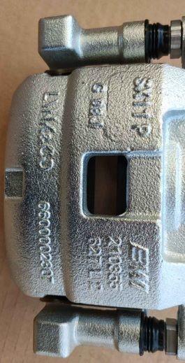Geely Binyue Clamps de frein en acier fondu en argent