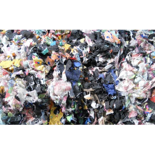 Waste Textile Hard Plastic Woven Bag Wood Rubber Shredder Single Shaft for Processing