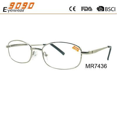 latest classic fashion reading glasses with stainless steel, suitable for men and women