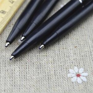Factory hot selling and high quality plastic rubber square shape hotel pen
