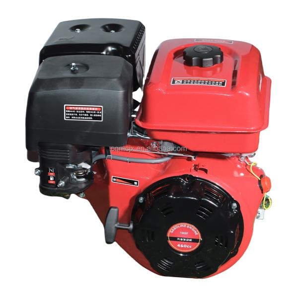 32 9kw/12hp 460cc Gasoline Engine 4 Stroke Petrol Engine Single Cylinder Recoil Start for Farm Machinery