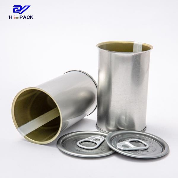D53*88mm Seamless Tin Containers 50gsm Tin Can For Food Packaging