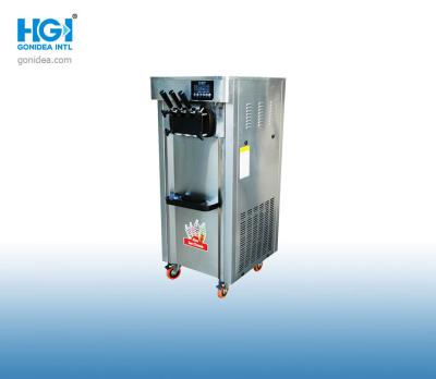 Gonidea Auto Soft Ice Cream Making Machine For Business 3.3KW 36L/ H