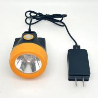 Safety Underground Cordless Cap Lamp , 10000lux Underground Mining Headlamps