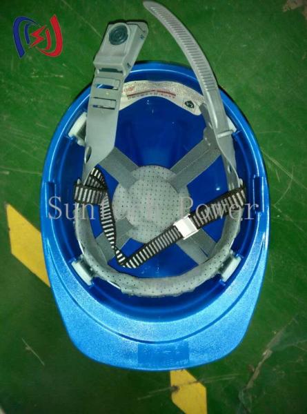 Sombreros de seguridad para la construcción Sombreros amarillos ABS Sombreros de seguridad montados