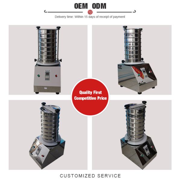 High Efficiency Laboratory Sieving Machine Flour Sifter Shaker For Rice Grain