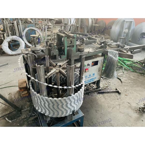 Customizable Barb Length Speed Razor Barbed Wire Galvanized Double-Twisted Barb Wire Machine for Effective Protection