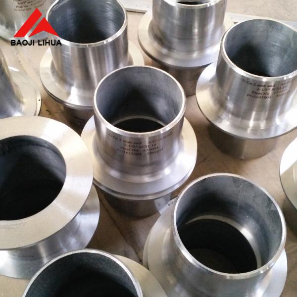 ASTM B363 WPT2 Titanium Pipe Lap Joint Stub End Cap Fitting