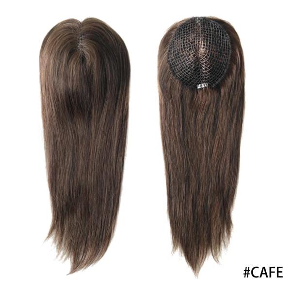 Hot Sale Brazilian Virgin Hair Topper Human Fish Net Women Topper Human Hair Toupee Raw Hair Topper for Women