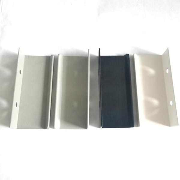 90 градусов угол экструдированные алюминиевые детали односторонний полутреугольник уголная скобка