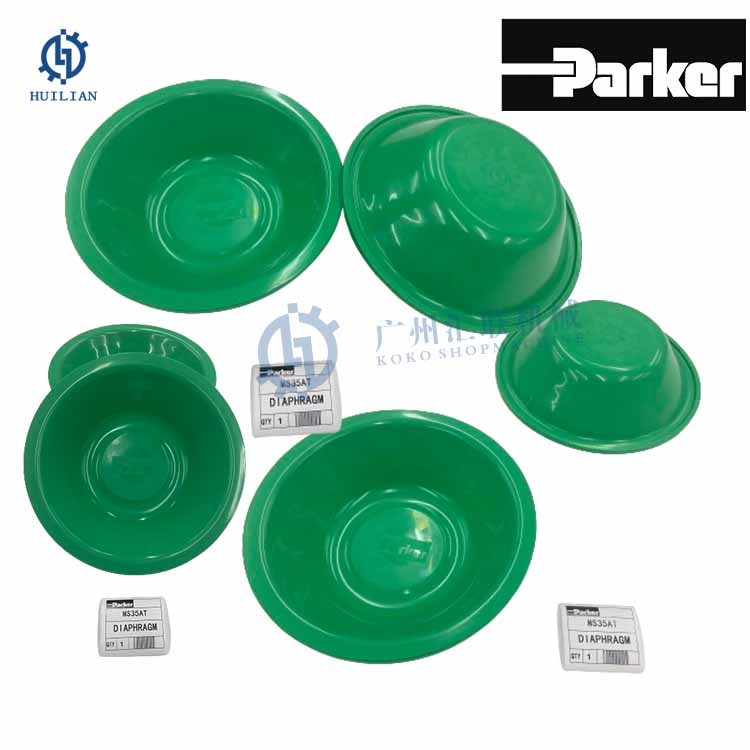 MSB35AT MSB45AT Rock Hammer Parts Membrane Rubber Diaphragm For Parker Hydraulic