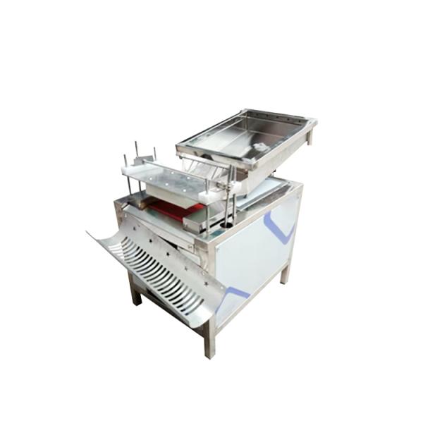 Automatic Small Bird Eggs Chicken Egg Skin Peeler Peeling Shelling Quail Egg Shell Breaking Machine