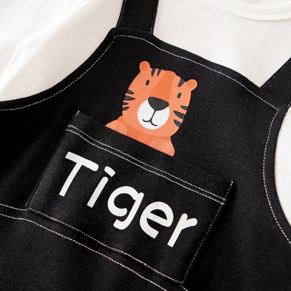 Children'S Short Sleeve Overall For Newborn Cartoon Strap Overalls Spring Autumn