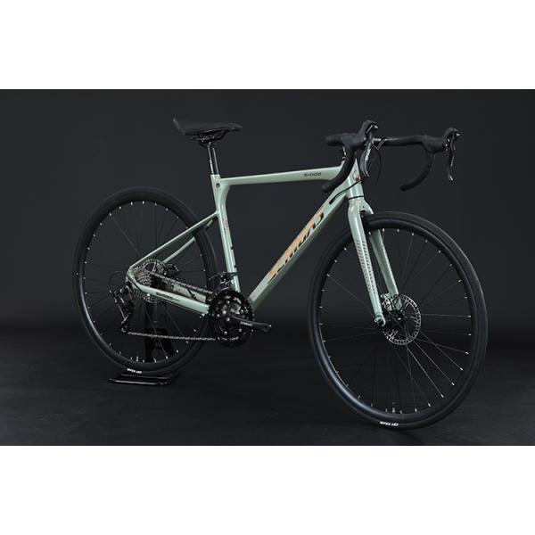 18 Скоростная копия Карбоновая сварная рама Дорожный велосипед Дисковый тормоз производительность и комфорт