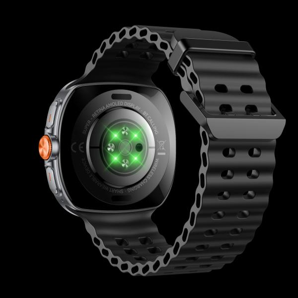 KW298PRO 1.43 AMOLED BT Calling Smart Watch with 100 Sport Modes