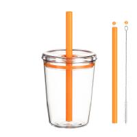 8.5*11.5cm Gobelets en plastique avec paillettes pour enfants Sécuritaire et écologique