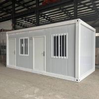 Maison de conteneurs à paquet plat pré-câblée avec électricité pour une installation facile et pratique pour économiser du temps et des coûts