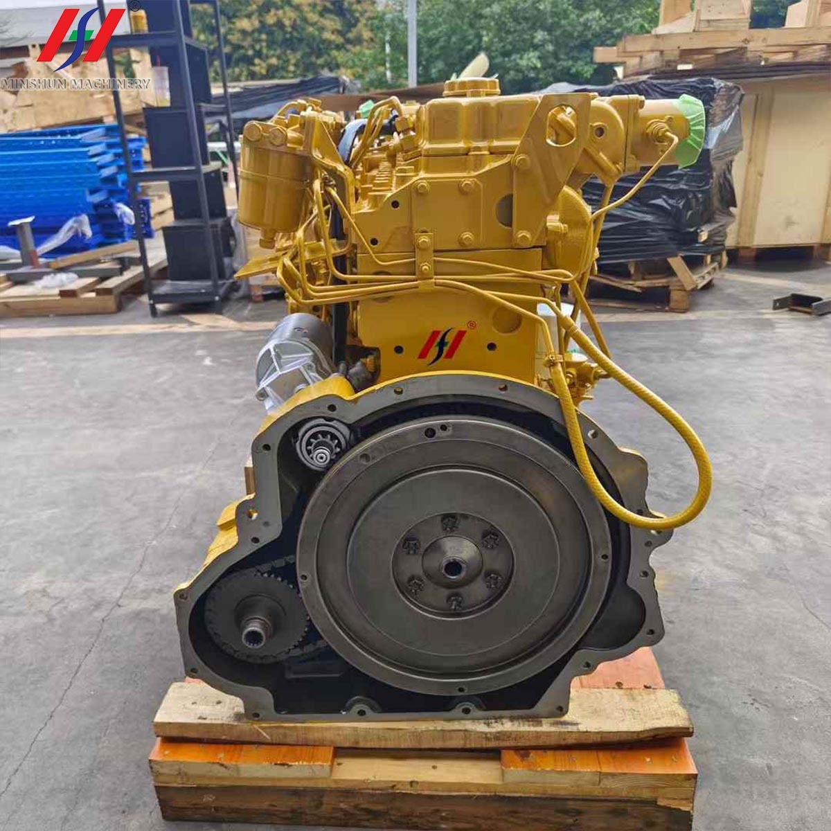 1004 4-cylinder diesel engine assembly construction machinery industrial engine for Perkins 1004T engine