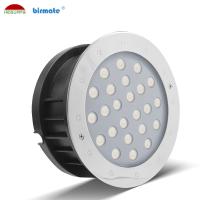 IP68 proyectores del submarino LED de la prenda impermeable 24V 24W, luz subacuática de acero inoxidable de la piscina 316L