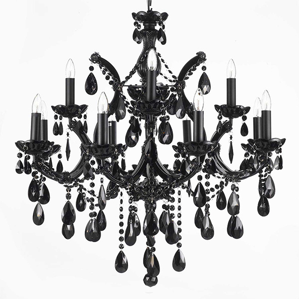 Contemporary black chandelier lighting (WH-CY-95)