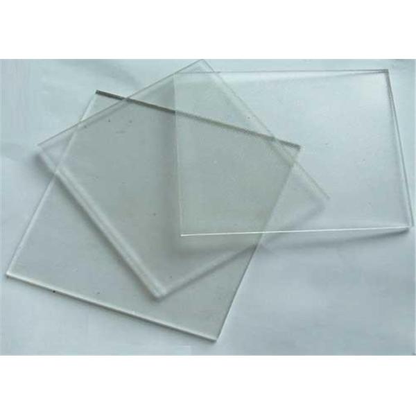 White Low Iron Float Glass , Ultra Clear Low Iron Glass For Window / Door