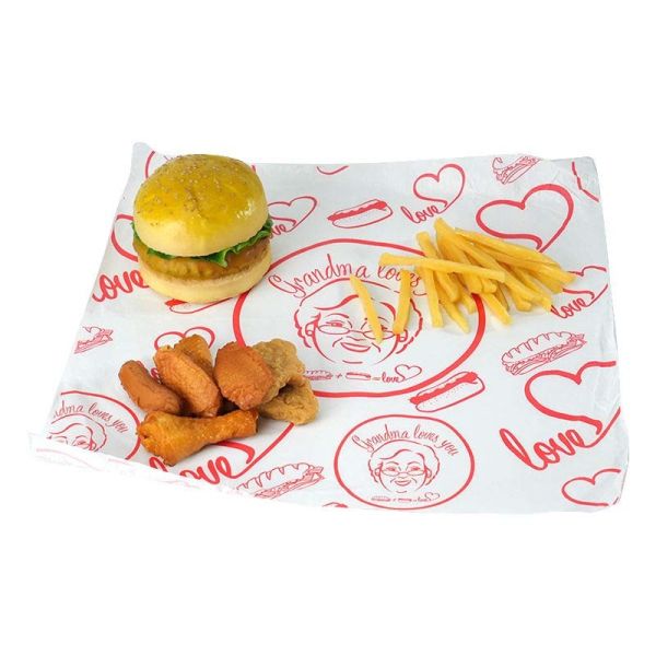 Anti Stick Food Wrapping Paper Versatile Food Kraft Paper Eco Friendly