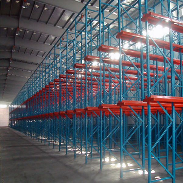 Heavy-Duty Drive-In Pallet Racking System Warehouse Storage Customizable Bulk Storage Racks