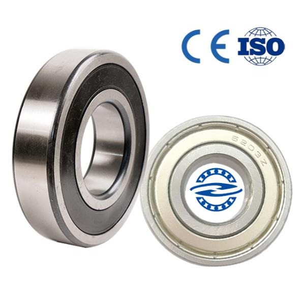 Miniature Deep Groove Double Row Ball Bearing 6203zz GCR15 17*40*12mm 0.07kg