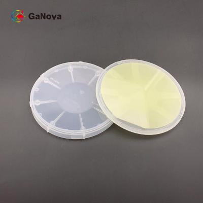 4H SiC Epitaxial Wafer 0.015Ω•cm—0.025Ω•Cm ≤4000/cm²150.0 mm +0mm/-0.2mm