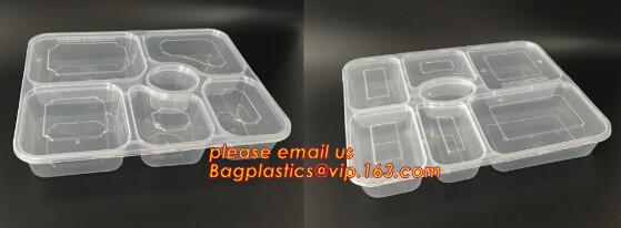 32oz Biodegradable Diamond Shape Compostable PLA Raw Material transparent Clear Plastic Salad Bowl,sauce soup salad bowl