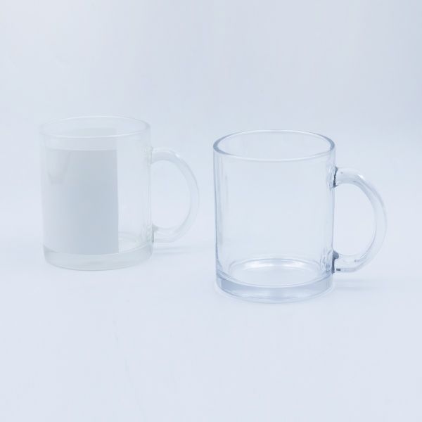 Glass Material Souvenir Mug with Custom Decal and White Box Packaging for Coffee Lovers
