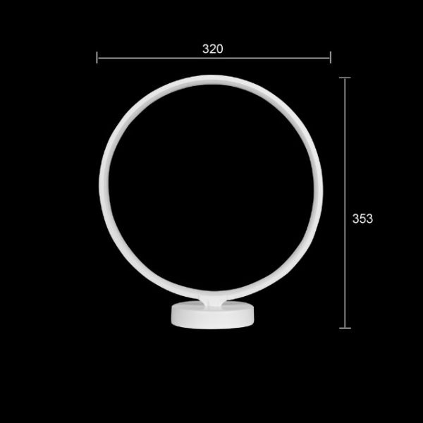 8W LED RGB Ring Light with Remote Control and 42 Colorful Modes for Party and Mood Lighting