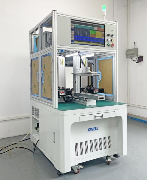Lithium Ion Battery Fully Automatic Double Side Pack Battery Spot Welding Machine