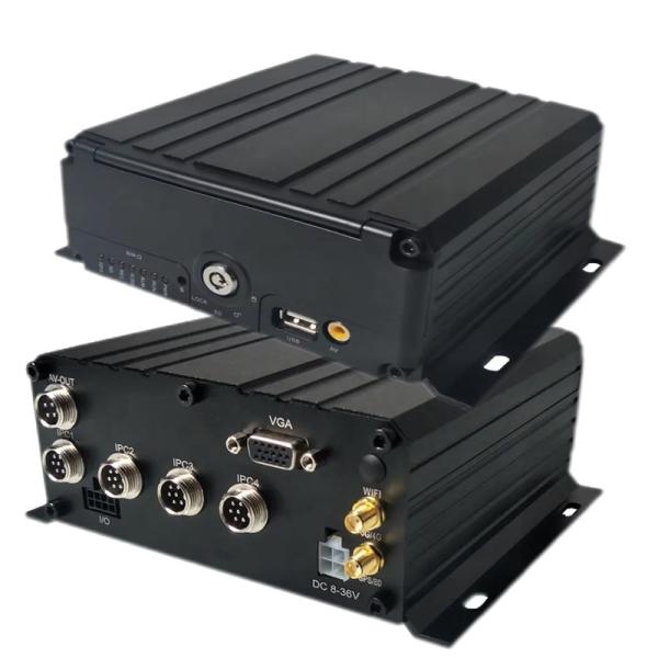 Карта хранения автомобиля AHD 1080P 4CH Жесткий диск Мобильный видеорегистратор высокой четкости