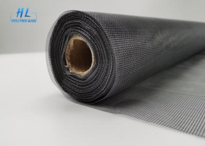 1.2m * 30m Roll 18*16 Mesh Fiberglass Fly Screen Grey PVC Coated