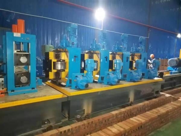 Precision Steel Tube Making Machine for Carbon Steel HR CR GI