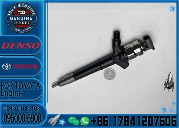 ORLTL Injecteur à buse d'huile 0950006900 Diesel Injecteur à buse de rail commun 095000 6900 095000-6900 Pour Toyota Avensis 2.2 D