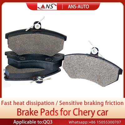 No Noise Asbestos Brake Pad , Heat Dissipation Brake Pad Replacement