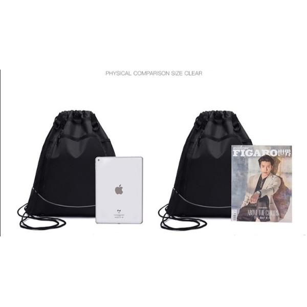 Multi Functional Oxford Drawstring Bag Sports Backpack Outdoor Basketball